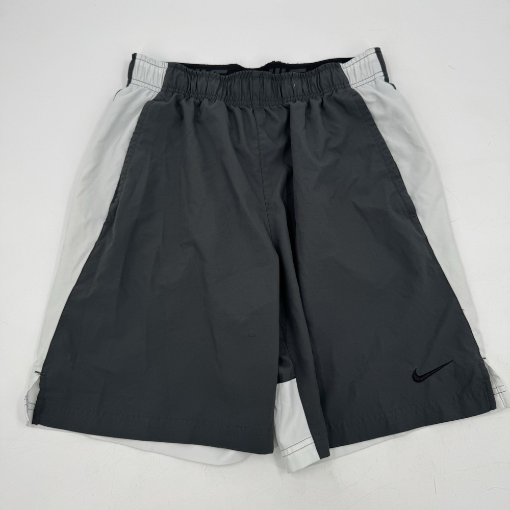 Nike Mens Shorts Black White Dazzle Basketball Medium Flex Dri-fit 833271-060